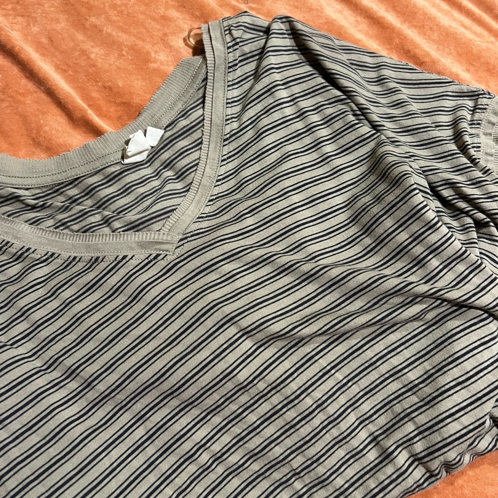 White Crow striped top